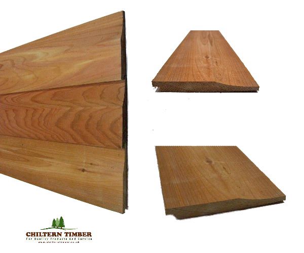 Timber Cladding Western Red Cedar Shiplap 18 x 144mm Chiltern Timber