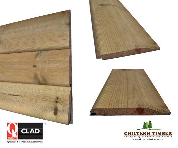 Timber Cladding Pressure Treated Shiplap 12 x 119mm Chiltern Timber