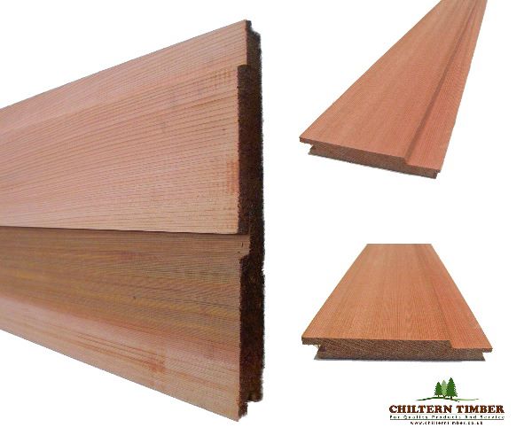Timber Cladding Western Red Cedar Shiplap 18 x 144mm Chiltern Timber