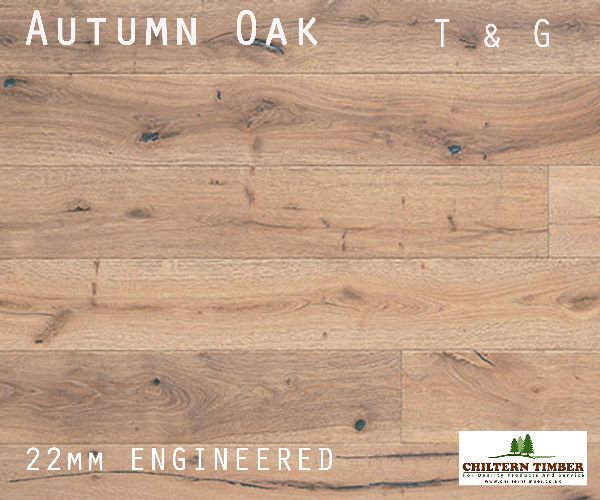 Elka 22mm Autumn Engineered Oak 189mm X 2 11m2 Chiltern Timber