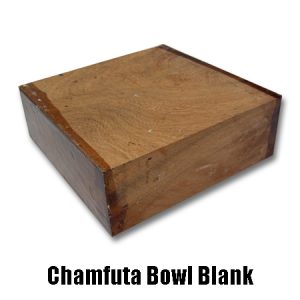 Chamfuta bowl blank