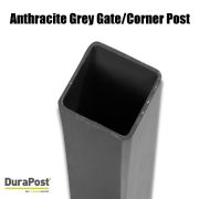 DuraPost Anthracite Grey Corner Post