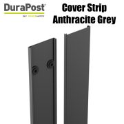 Durapost Cover Strip Anthracite Grey