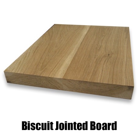 biscuit jointed oak