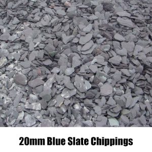 blue slate chippings