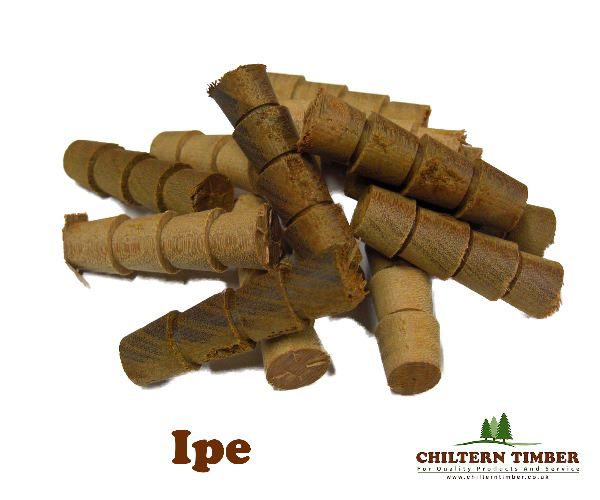 Pellets 12.7mm Taper fit Ipe Chiltern Timber