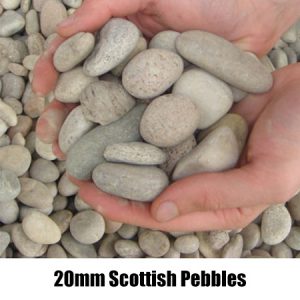 20mm scottish pebbles
