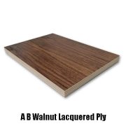 AB Walnut Lacquered Ply