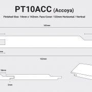 Accoya PT10ACC Dimensions