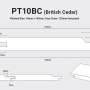 British cedar pt10bc dimensions