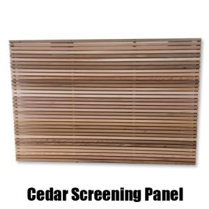 Cedar Screening Panel