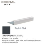Cedral Click Connection Profile C18 Slate Grey