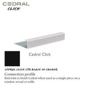 Cedral Click Connection Profile C50 black