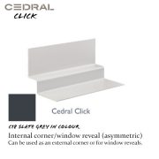 Cedral Click Internal Corner C18 Slate Grey