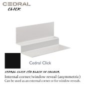 Cedral Click Internal Corner C50 Black