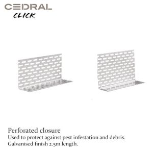 Cedral Click Perforated Closure Trims