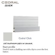 Cedral Click Start Profile C05 Platinum Grey