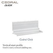 Cedral Click Vertical Start Trim