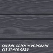 Cedral click woodgrain C18 Slate Grey