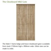 Closeboard Mk2 Gate