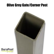 DuraPost Olive Grey Gate Post