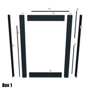 Durapost Box 1 Gate Frame work