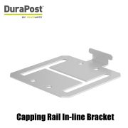Durapost Capping Rail Inline Bracket