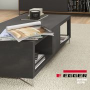 Egger Dark Steel Room View