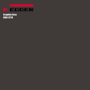 Egger Graphite Grey U961 ST19