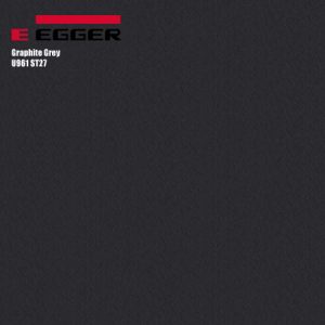 Egger Graphite Grey U961 ST27