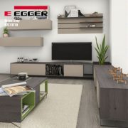 Egger Stone Grey U727 ST19 Room View