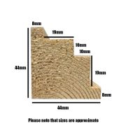 External Corner trim dimensions