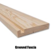 Grooved fascia