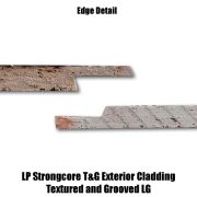 LP Strongcore Exterior Cladding Edge View
