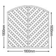 Madrid Fence Panel Dimensions