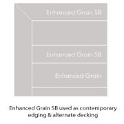 Millboard Enhanced Grain SB alternate decking