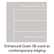 Millboard Enhanced Grain SB used as edging