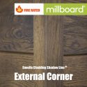 Millboard Envello Cladding Fire Rated External Corner MCFE50 | Chiltern ...