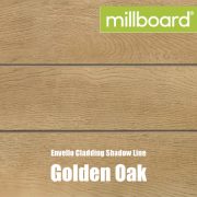 Millboard Envello Cladding Shadow Line Golden Oak