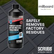 Millboard post clean 2