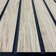 Oak veneered double decor close