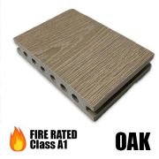 Porcelain Fired Rated Decking Oak