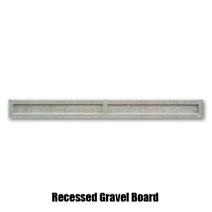 Recessed Gravel Board
