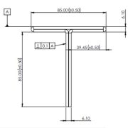 Sleeper T-Post Dimensions