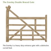 The Evenly Double Braced Gate
