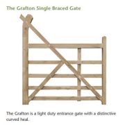 The Grafton Single Braced Gate