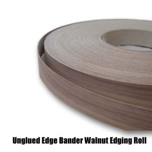 Walnut unglued edging roll