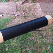 Walther Strong Post Tape applied