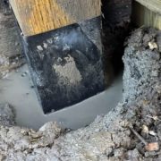 Walther Strong Post Tape concrete in