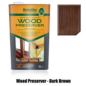 Wood preserver dark brown